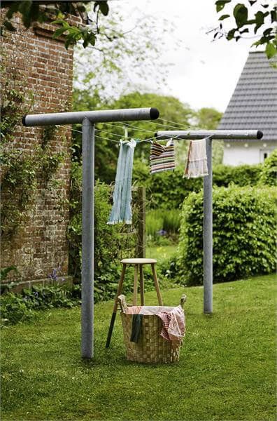 Waslijn verzinkt staal - Pipe 110 x 489 x 200