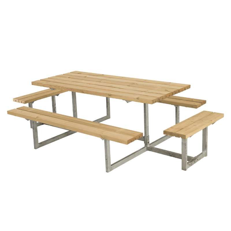 Picknicktafel thermowood - Basic - 160 x 260 x 73 cm