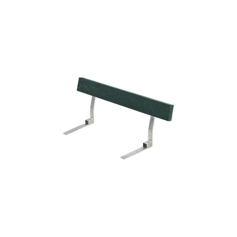 Rugleuning gerecycled kunststof groen - 118 cm
