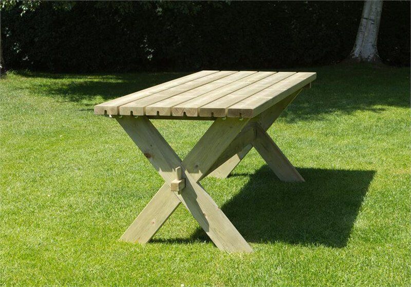 Tafel vuren geimpregneerd - Nostalgi 76 x 177 x 72 cm