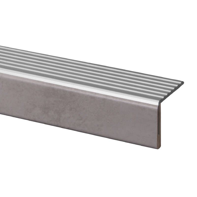 Uitloopprofiel - Betonlook Lichtgrijs - 130 x 5 cm