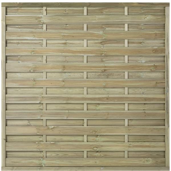 Schutting vuren - Bergen recht groen geimpregneerd (180 x 180 cm)