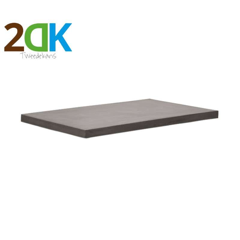 Tweedekans - Industriële tafelblad betonlook - 160 x 100 cm - Dikte 5 cm