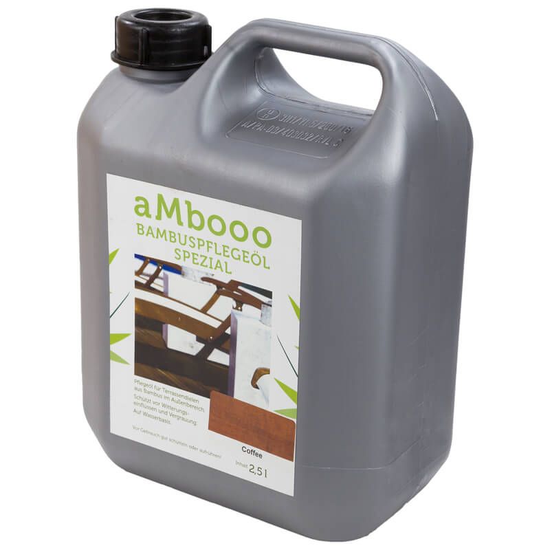 Onderhoudsolie bamboe Coffee (2,5 liter)