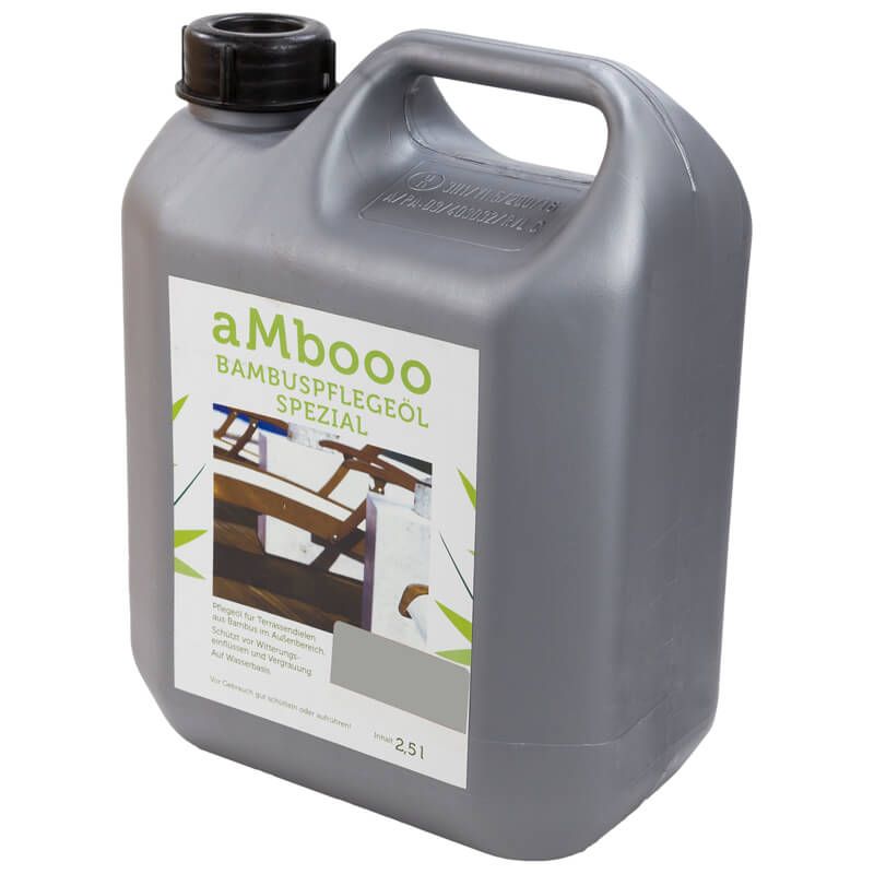 Onderhoudsolie bamboe Granite Grey (2,5 liter)