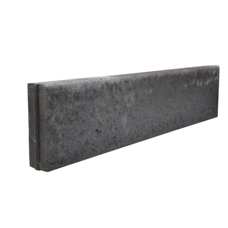 Betonband antraciet (12 x 25 x 100 cm)
