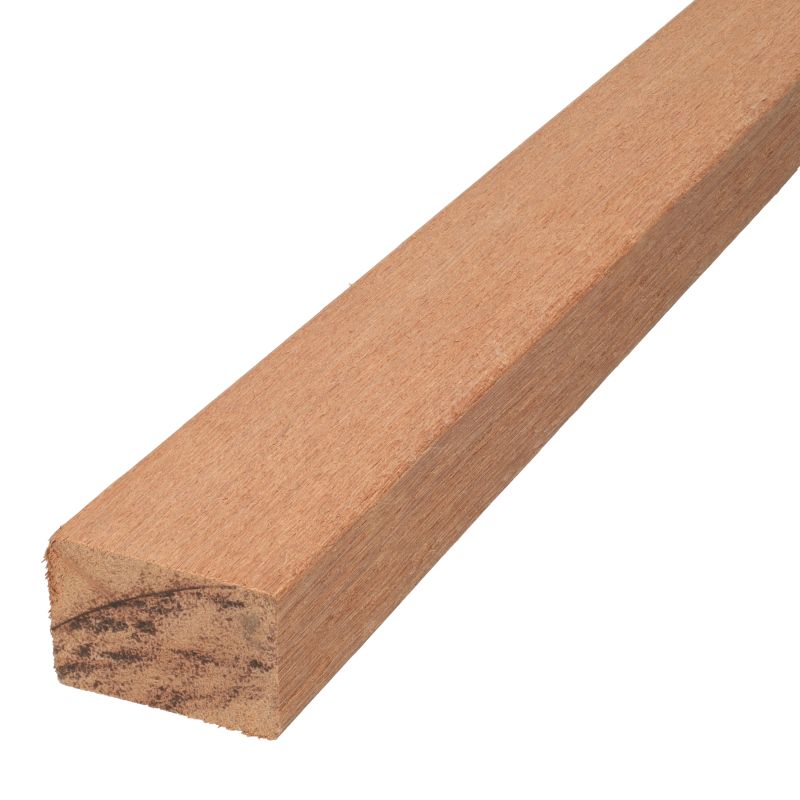Balk hardhout Keruing 40 x 60 mm