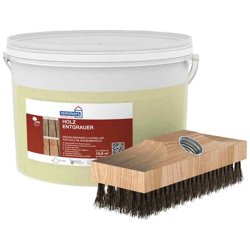 Houtontgrijzer 2,5 liter incl. schrobber
