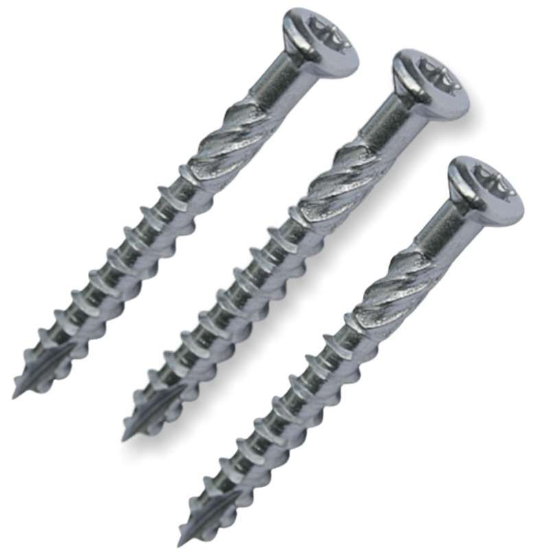 Schroeven 5 x 50 - RVS (inox) TX (100 stuks)