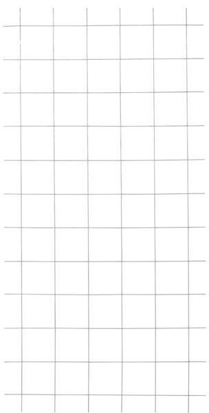Draadmat staal - Cubic recht zwart (90 x 180 cm)