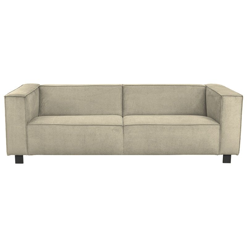 3 zitsbank - Flaska - stof Regain beige 01