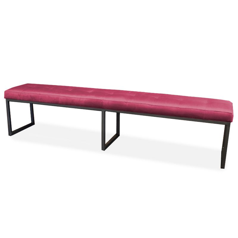 Eetkamerbank - Atlanta - stof Element fuchsia 19 - 160 cm