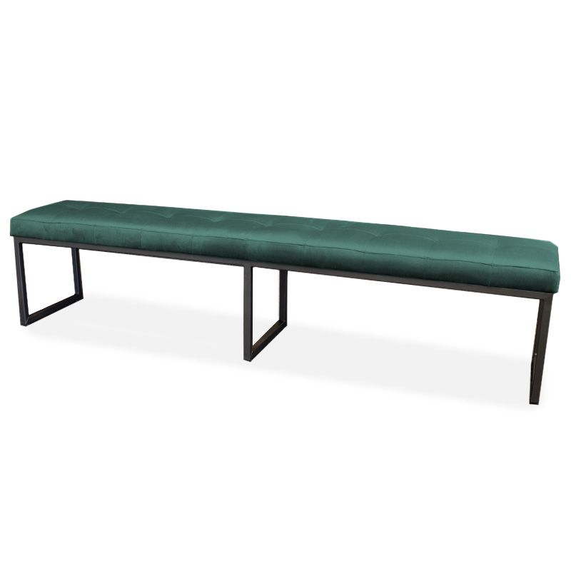 Eetkamerbank - Atlanta - stof Element bos groen 20 - 140 cm