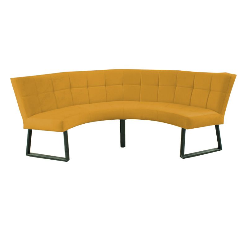 Eetkamerbank - Amsterdam - stof Element goud 08 - geschikt voor tafel 150 cm
