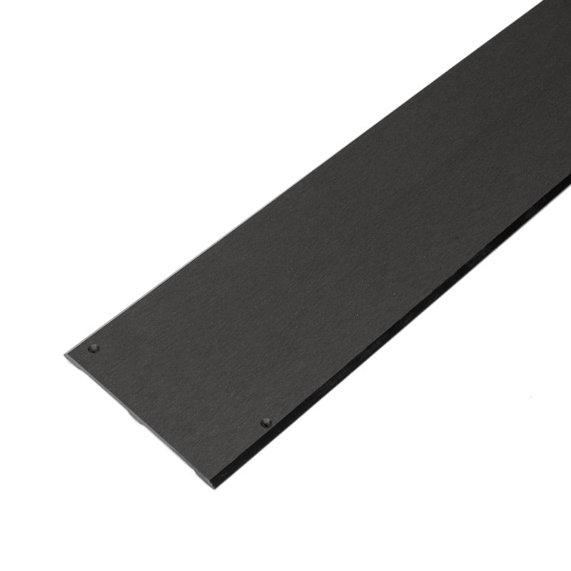 Lamel composiet Basic antraciet 180 x 15 cm