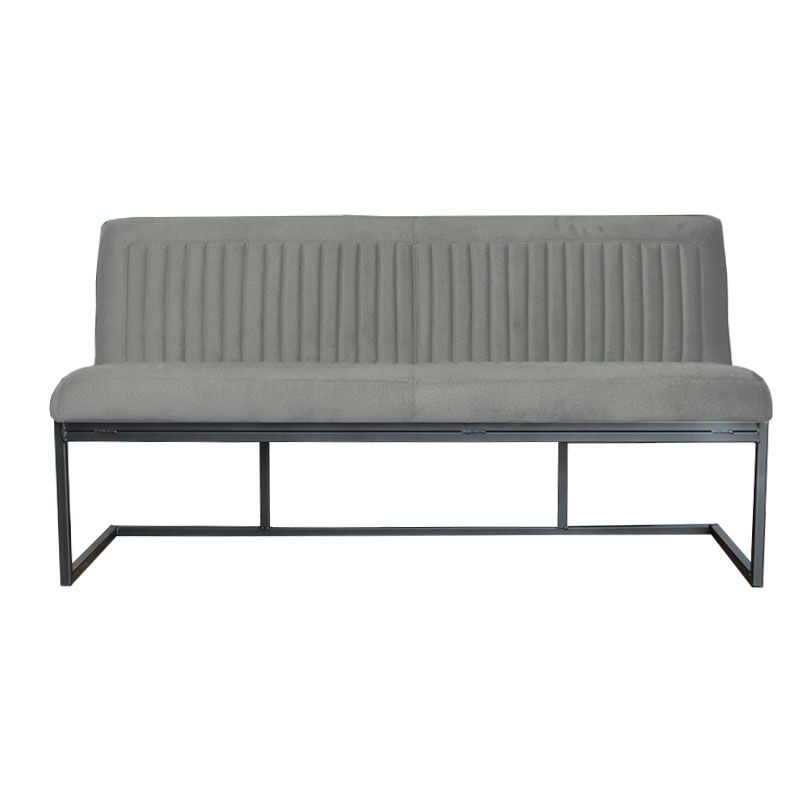Eetkamerbank - Lara - stof Element grijs 03 - 140 cm