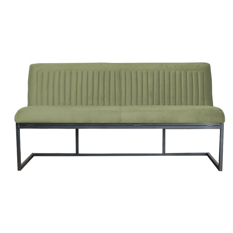 Eetkamerbank - Lara - stof Element lichtgroen 11 - 140 cm