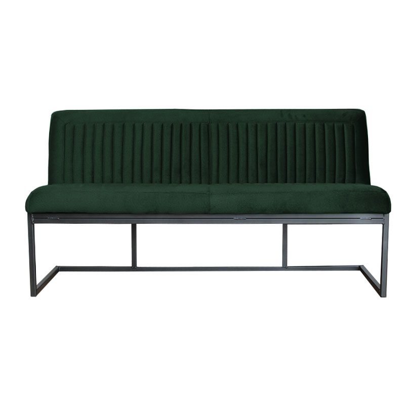 Eetkamerbank - Lara - stof Element groen 12 - 140 cm