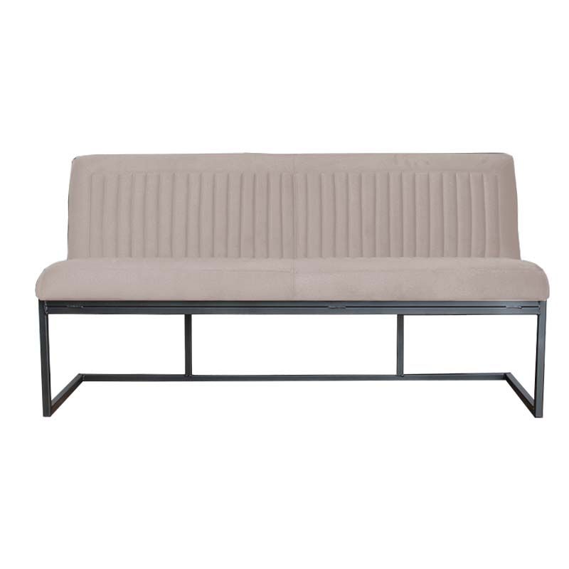 Eetkamerbank - Lara - stof Element zand 17 - 140 cm