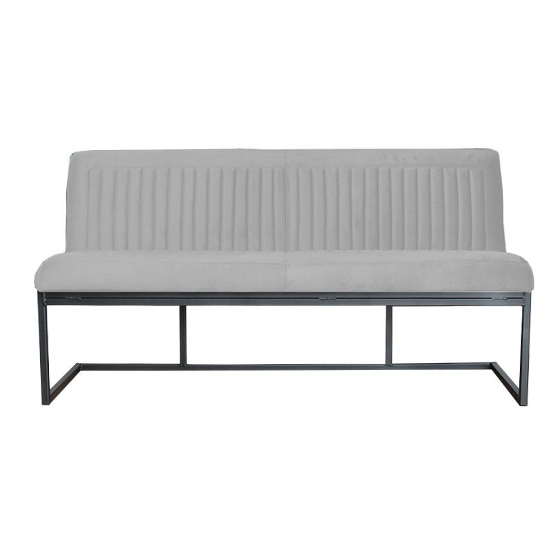 Eetkamerbank - Lara - stof Element steengrijs 24 - 140 cm
