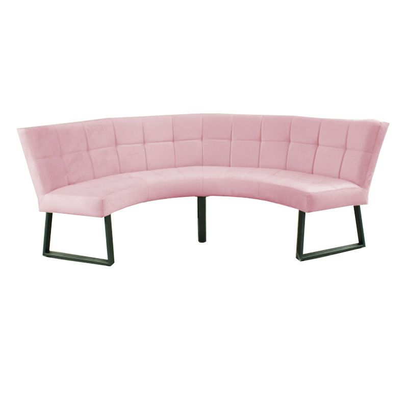 Eetkamerbank - Amsterdam - stof Element lichtroze 18 - geschikt voor tafel 150 cm