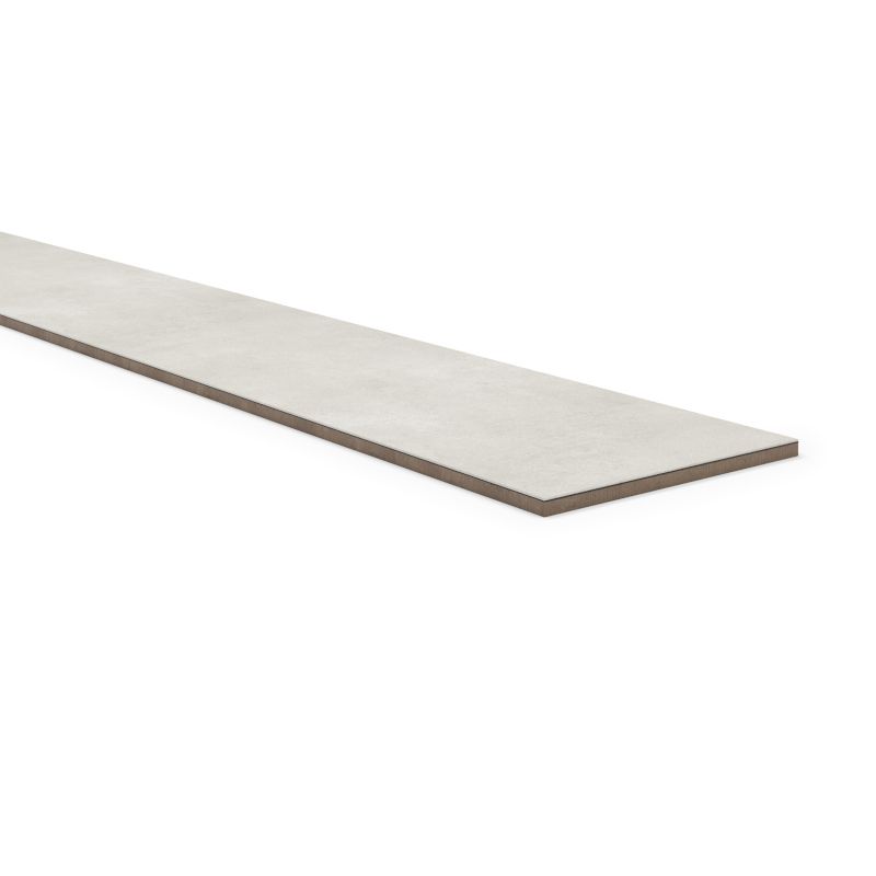 Stootbord (3 stuks) - PVC toplaag - Moon grey - 150 x 20 cm