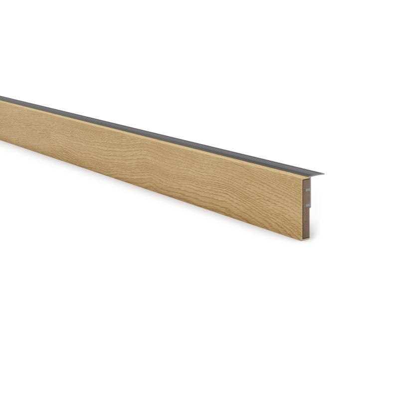 Uitloopprofiel - Nougat oak - 100 x 5,6 cm
