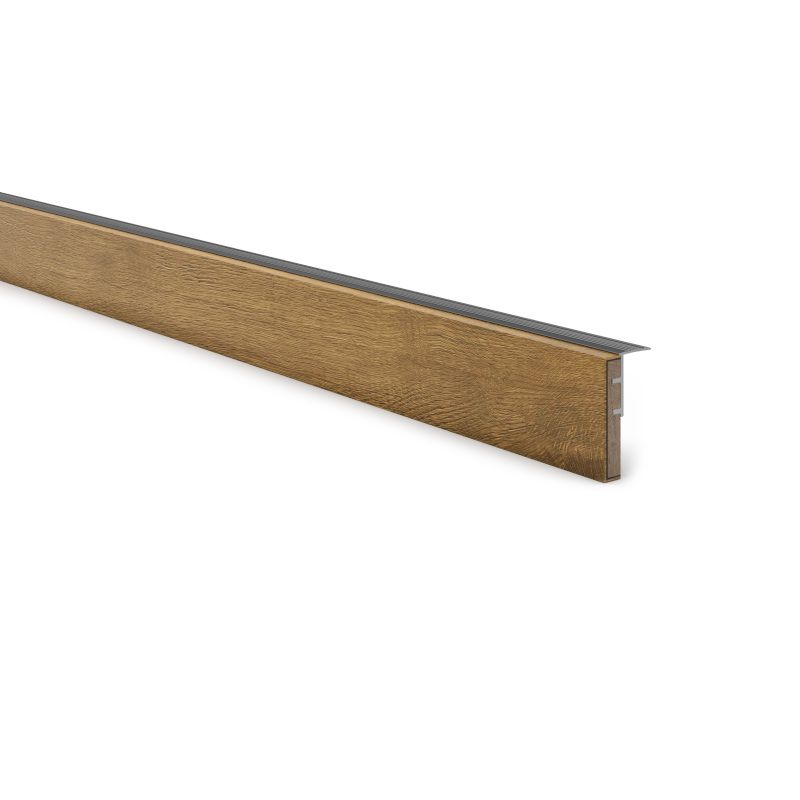 Uitloopprofiel - Pecan oak - 100 x 5,6 cm