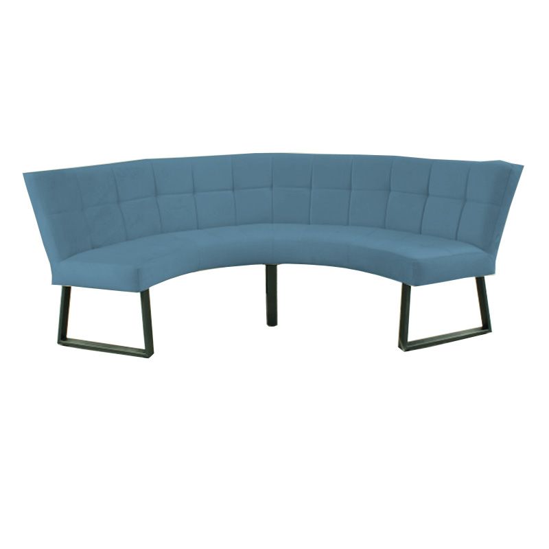 Eetkamerbank - Amsterdam - stof Element petrol 14 - geschikt voor tafel 130 cm
