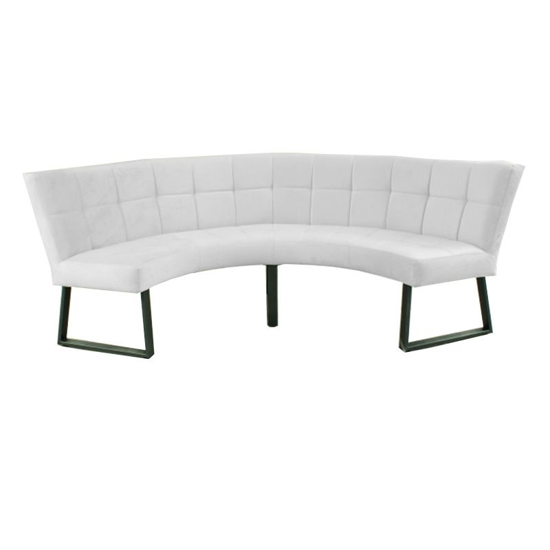 Eetkamerbank - Amsterdam - stof Element steengrijs 24 - geschikt voor tafel 130 cm