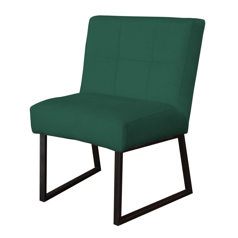 Eetkamerstoel - Amsterdam - geschikt voor ronde tafel - stof Element bosgroen 20