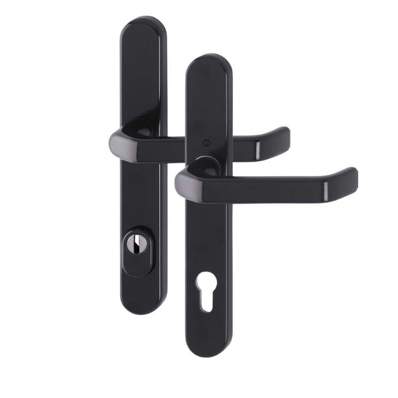 Veiligheidsset kruk/kruk Forza - Exteriore - ovaal kerntrek - Mat zwart
