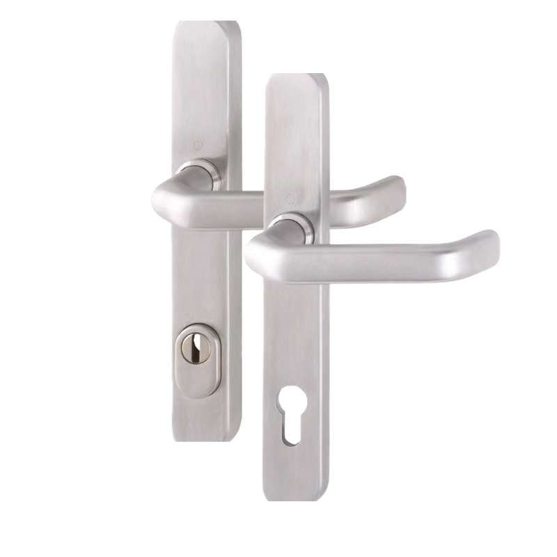Veiligheidsset kruk/kruk Forza - Exteriore - ovaal kerntrek - Mat RVS