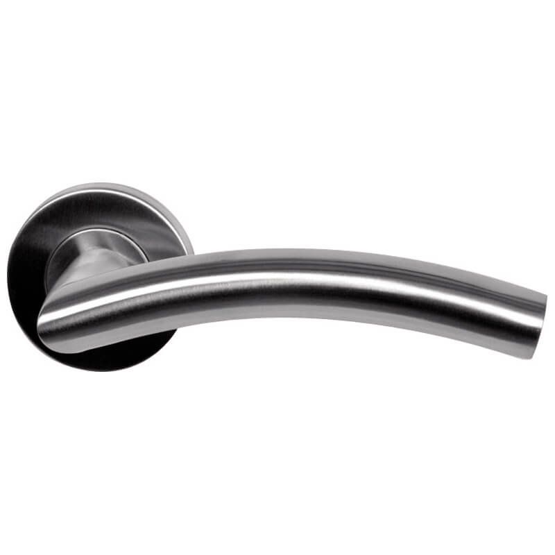 Deurbeslag - Best Buy - Deurkruk 205R - Mat RVS