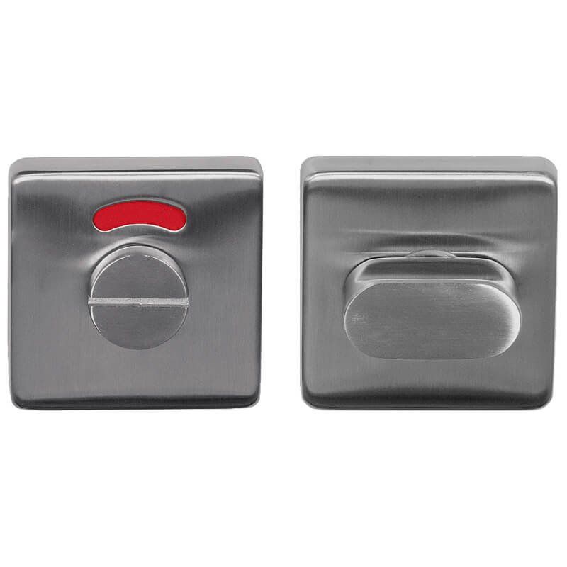 Deurbeslag - Best Buy - Toilet vrij-bezet - Mat RVS