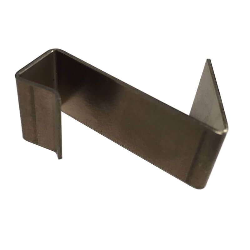 Begin- en eindclip 10 mm tbv aluminium onderconstructie (20 stuks)