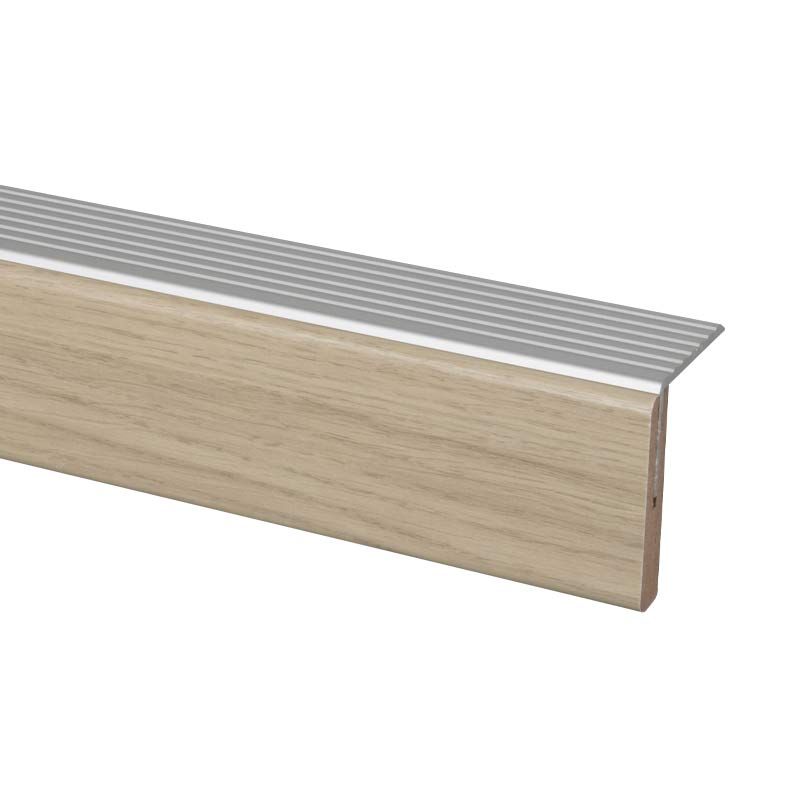 Uitloopprofiel - Beige Eiken - 130 x 5 cm