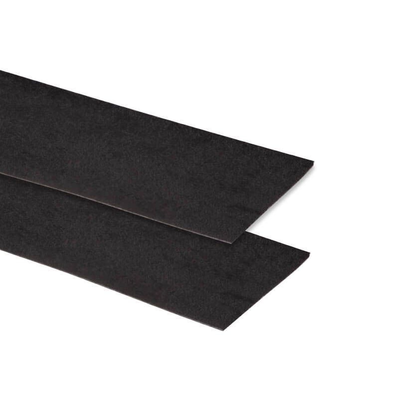 Kantenband (2 stuks) - Betonlook Antraciet - 40 x 6 cm