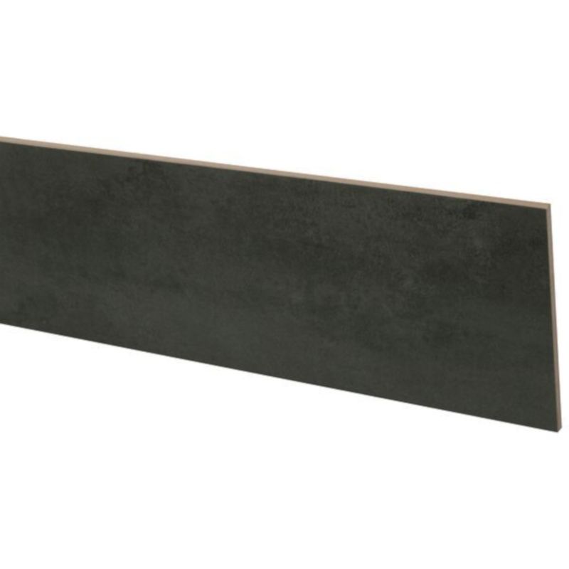 Stootbord (3 stuks) - Laminaat - Betonlook Antraciet - 130 x 20 cm