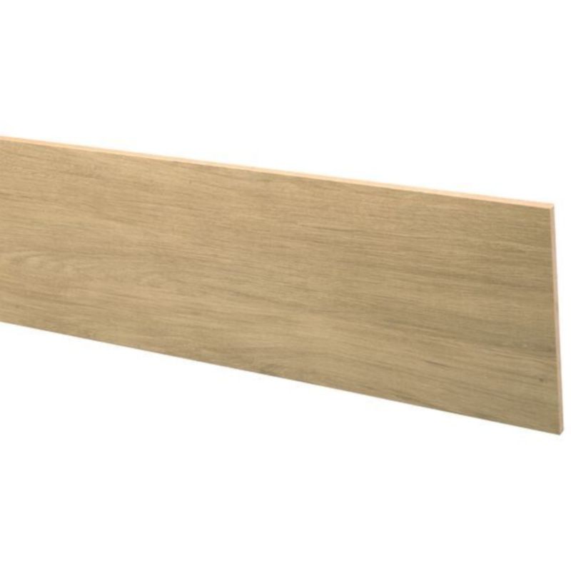 Stootbord (3 stuks) - Laminaat - Burgos Eiken Truffel - 130 x 20 cm