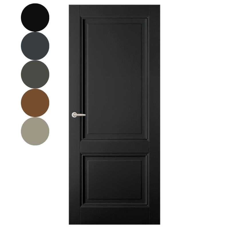 Binnendeur - Classic Black - Bloemendaal - Hoogwaardig voorgelakt