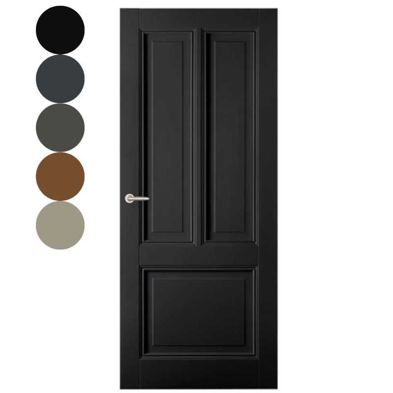Binnendeur - Classic Black - Zandvoort - Hoogwaardig voorgelakt