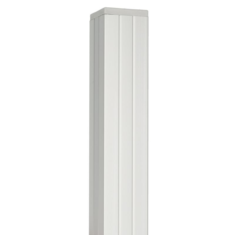 Tuinpaal zelfbouw Modular/Mix & Match blank aluminium 97 cm tbv 97 cm