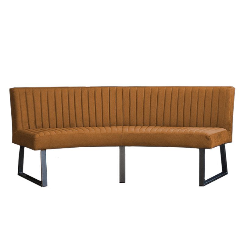 Eetkamerbank - Hengelo - stof Element bruin 07 - geschikt voor ovale tafel 200 cm