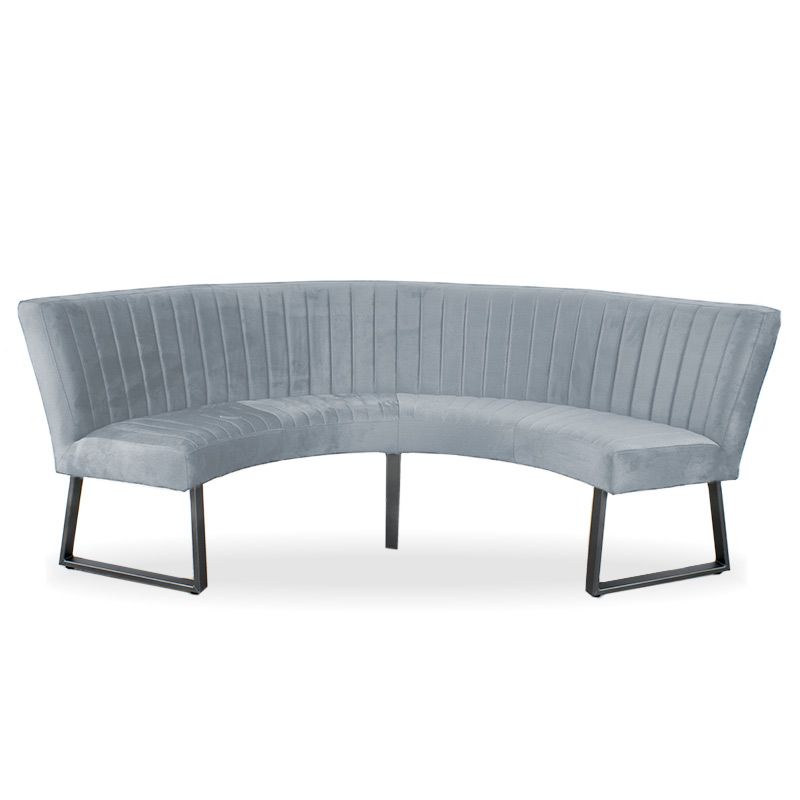 Eetkamerbank - Hengelo - stof Element lichtblauw 16 - geschikt voor tafel 150 cm