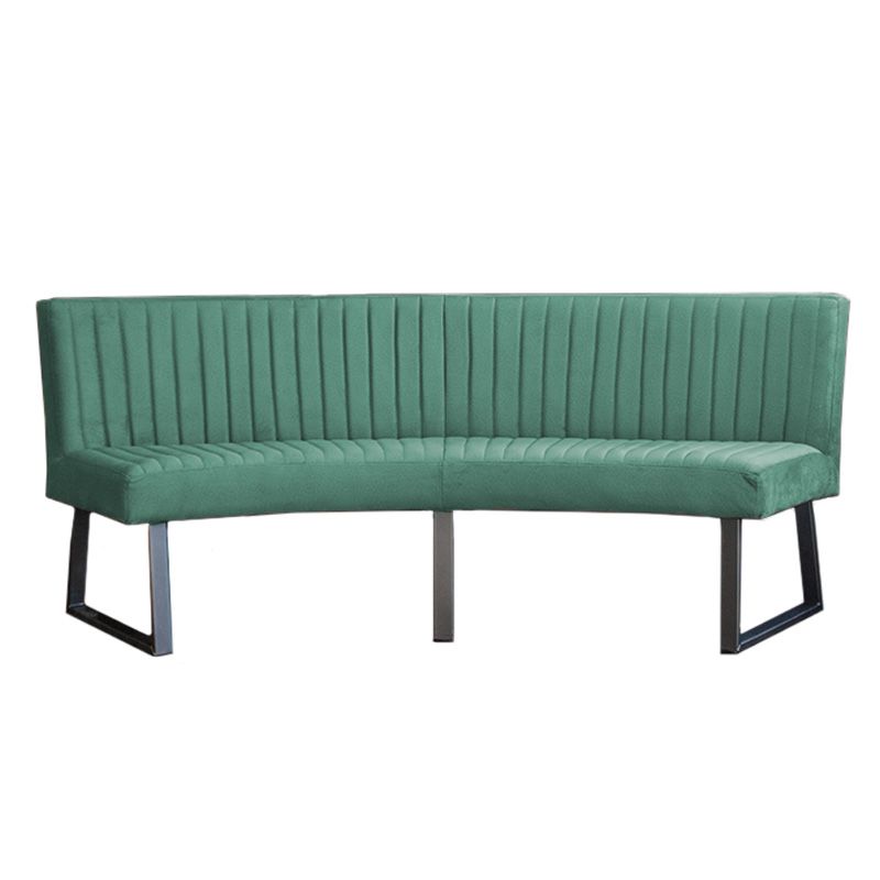 Eetkamerbank - Hengelo - stof Element turquoise 15 - geschikt voor ovale tafel 200 cm
