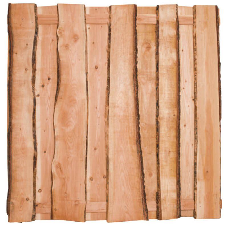 Schutting schaaldelen Douglas Country - 10L (180 x 180 cm) schermdikte 5,4 cm