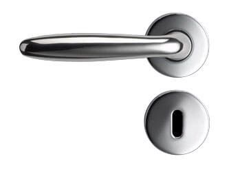 Deurbeslag - Flair Silver tbv dag- en nachtslot