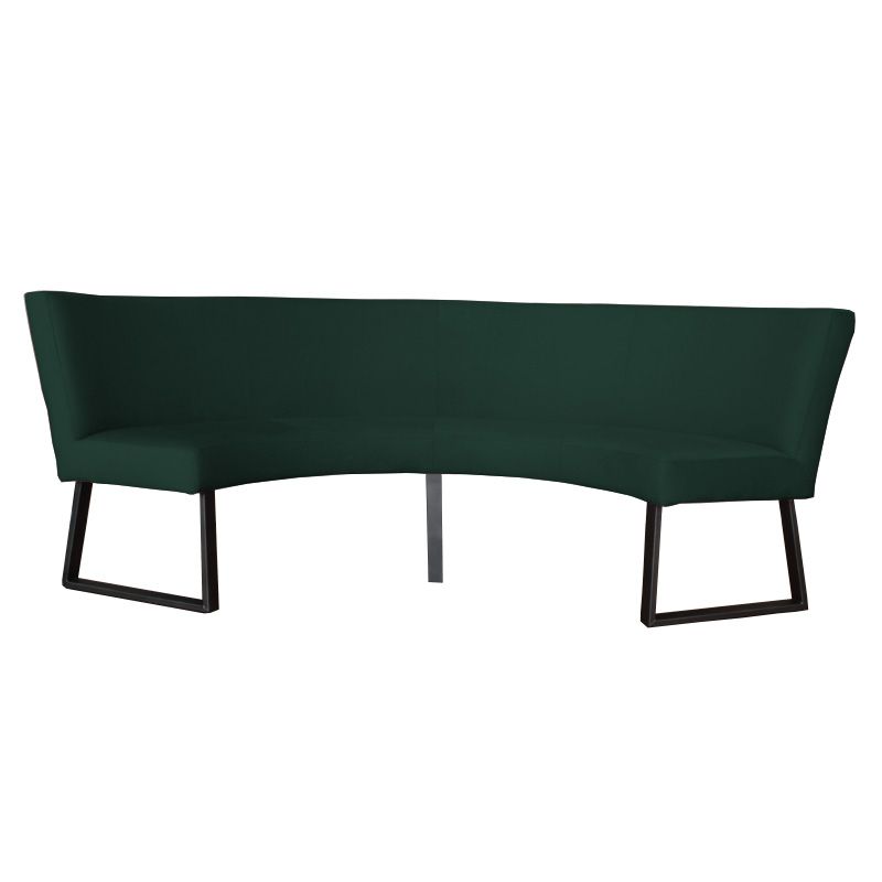 Eetkamerbank - Rotterdam - stof Element groen 12 - geschikt voor tafel 130 cm