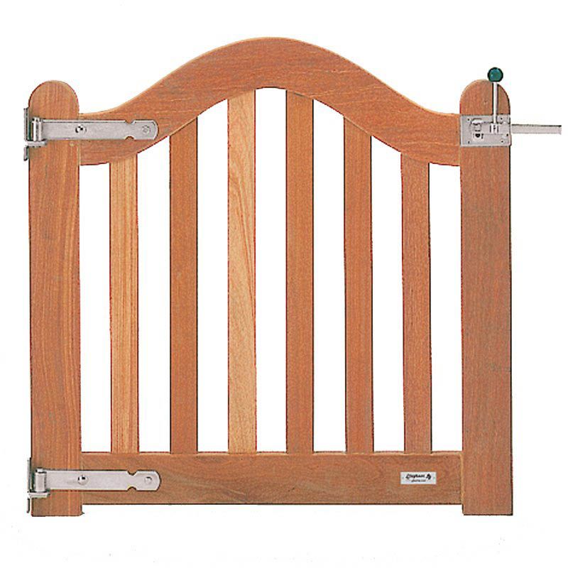 Tuinpoort hardhout bankirai Belvedere incl. beslag (95 x 85 cm)